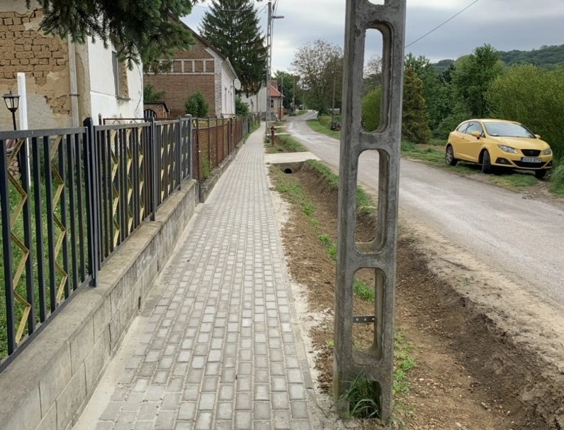 Gyalogjárda tervezés